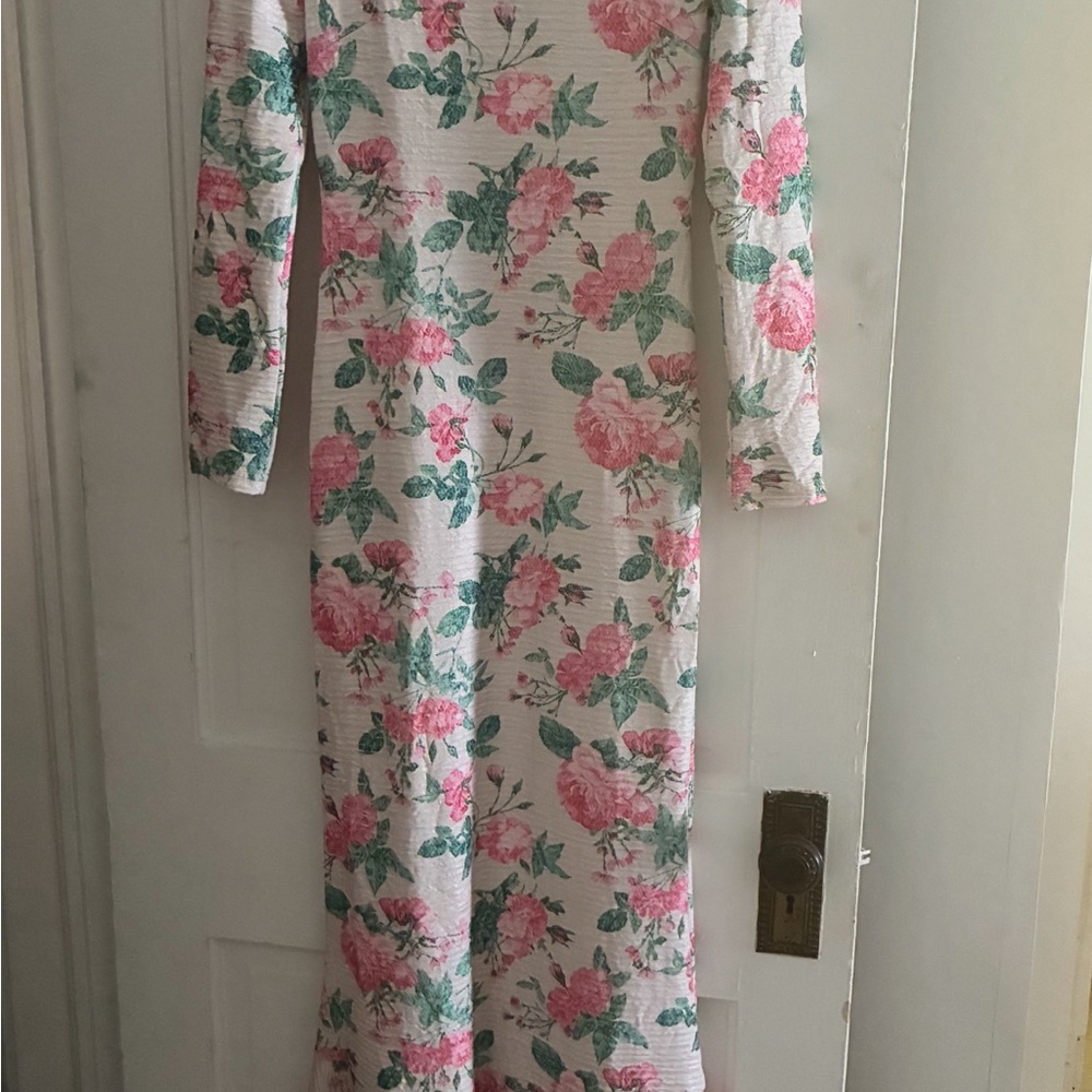 Floral Long Sleeve Dress